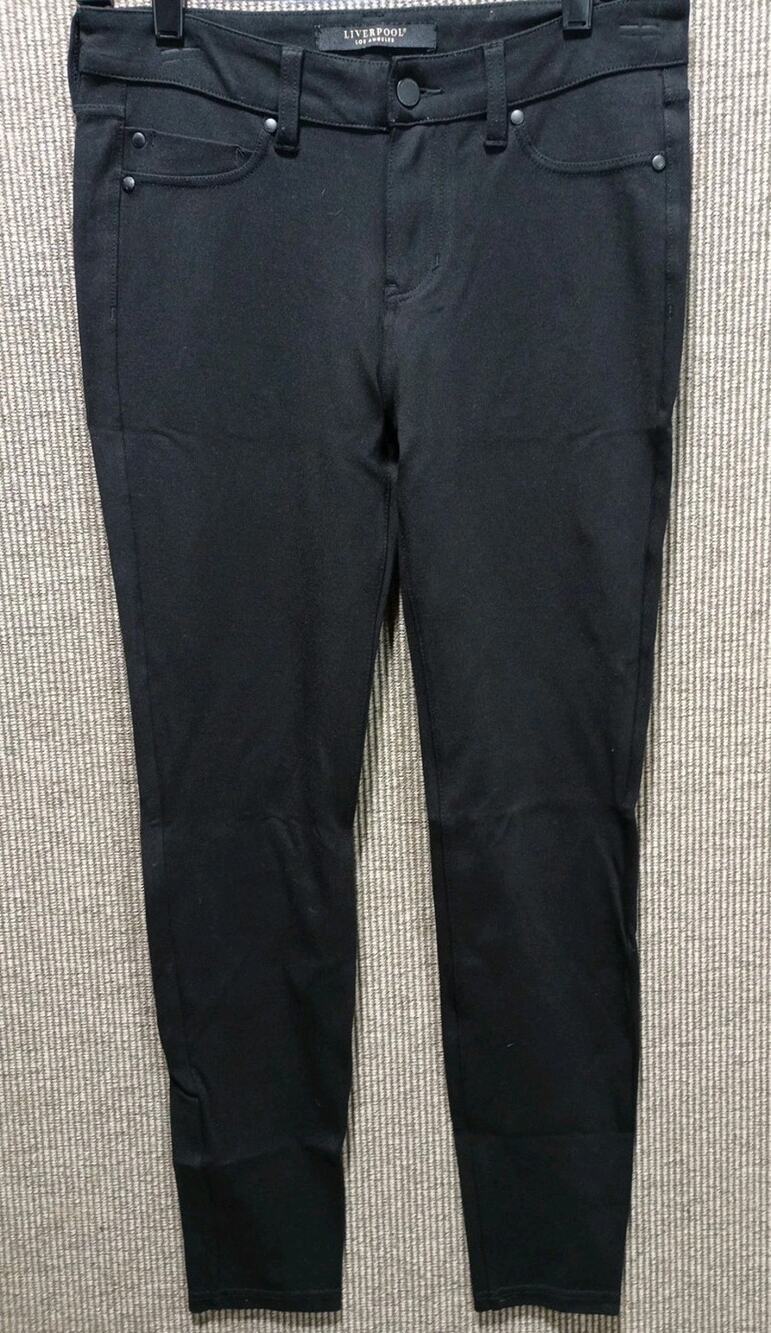 Liverpool Los Angeles 6/28 Women's Skinny Jeans Black